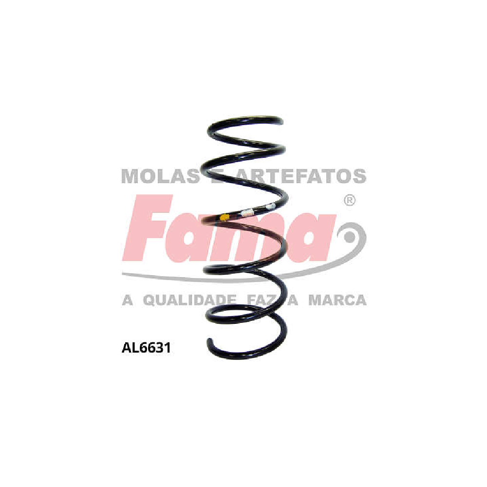 MOLA HELICOIDAL RENAULT DUSTER 1.6 AUTOMÁTICO 2012 A 2020 DIANTEIRA ALIPERTI