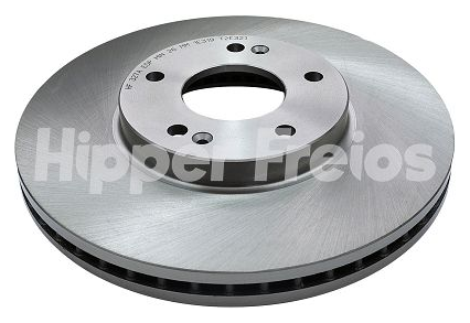 DISCO FREIO SANTA FE 2001 A 2005 DIANTEIRO VENTILADO HIPPER FREIOS