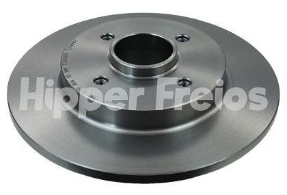 DISCO FREIO C4 PICASSO 2009 A 2015 TRASEIRO SOLIDO HIPPER FREIOS