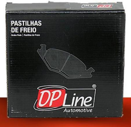 PASTILHA FREIO KIA PICANTO 2011 A 2017 DIANTEIRA DPLINE